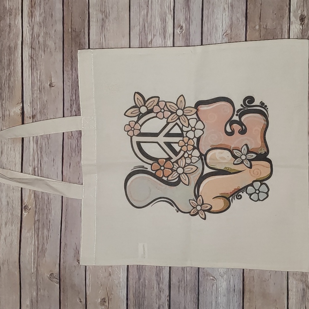 Port Authority Natural Canvas Tote Bag